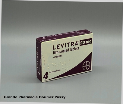 Levitra Vardénafil générique